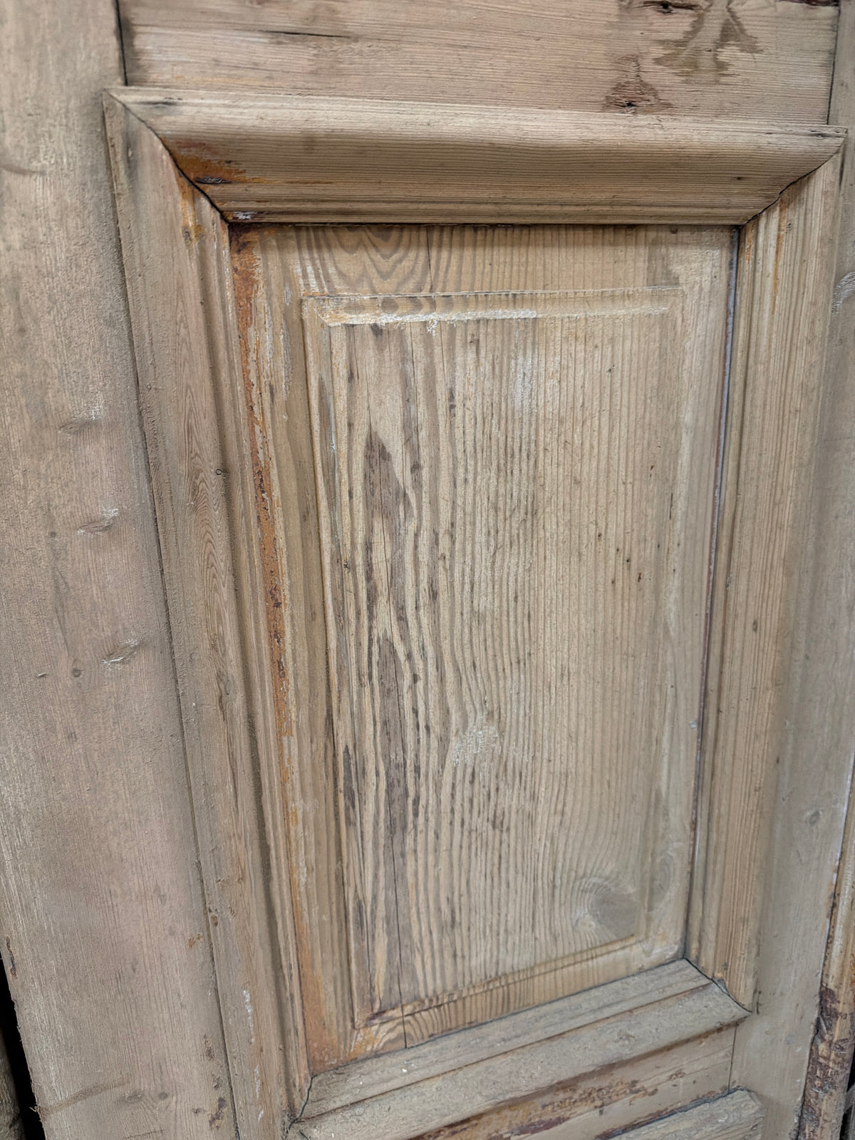 Antique French Door with Raised Panels 44x103.5x1.75