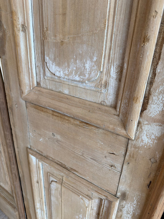 Double Inset Panel French Antique Door AA024