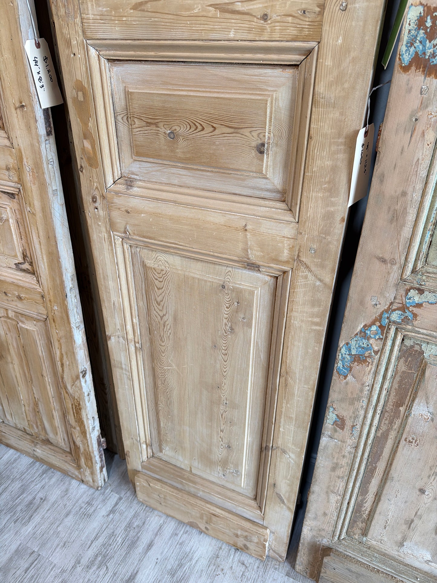 Double Inset French Antique Door AC008