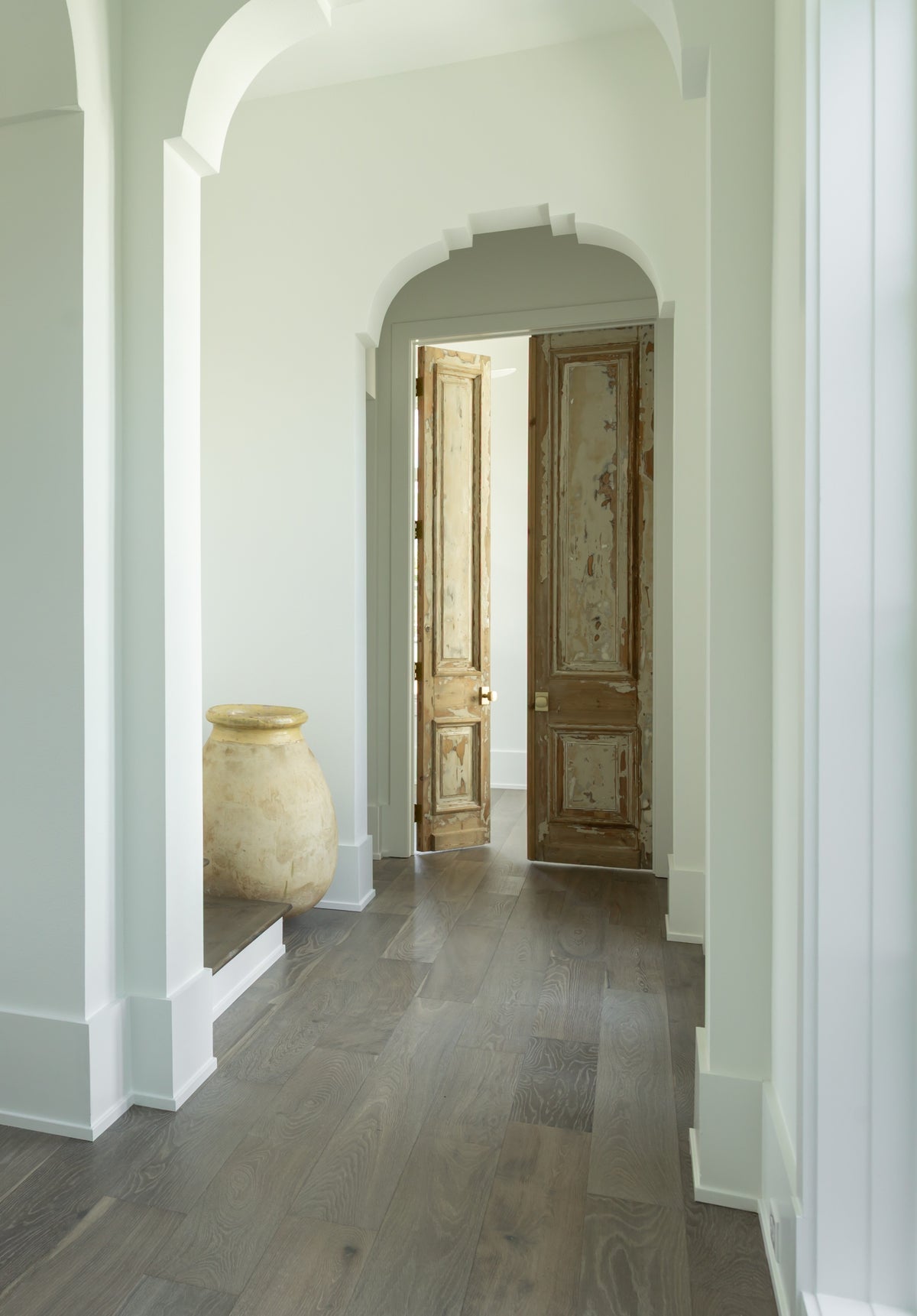 Antique French Door with Raised Panels 46x110.75x1.75