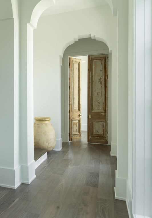 Antique French Door with Raised Panels 46x110.75x1.75