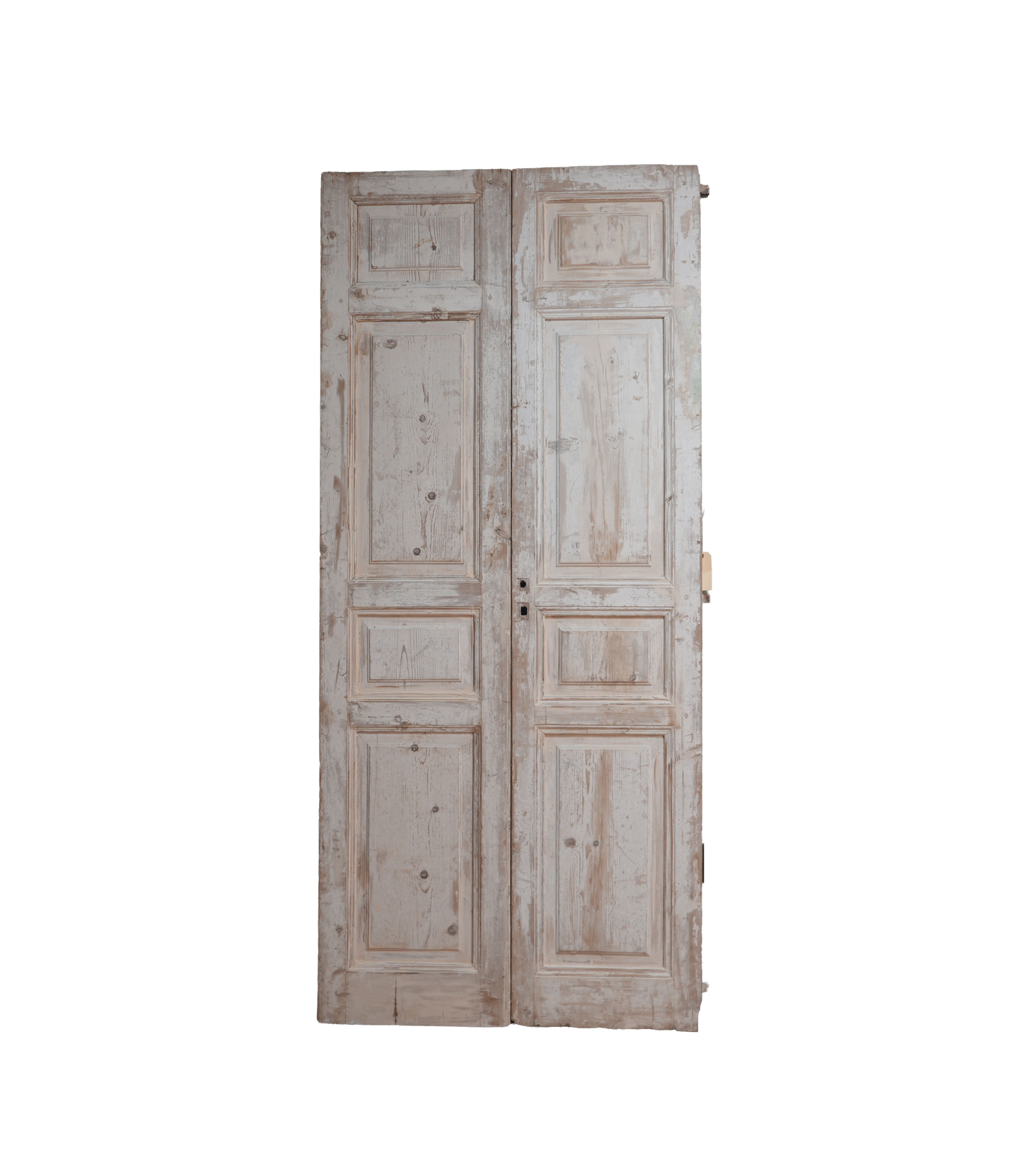 French Inset Four Panel Antique Door AG351