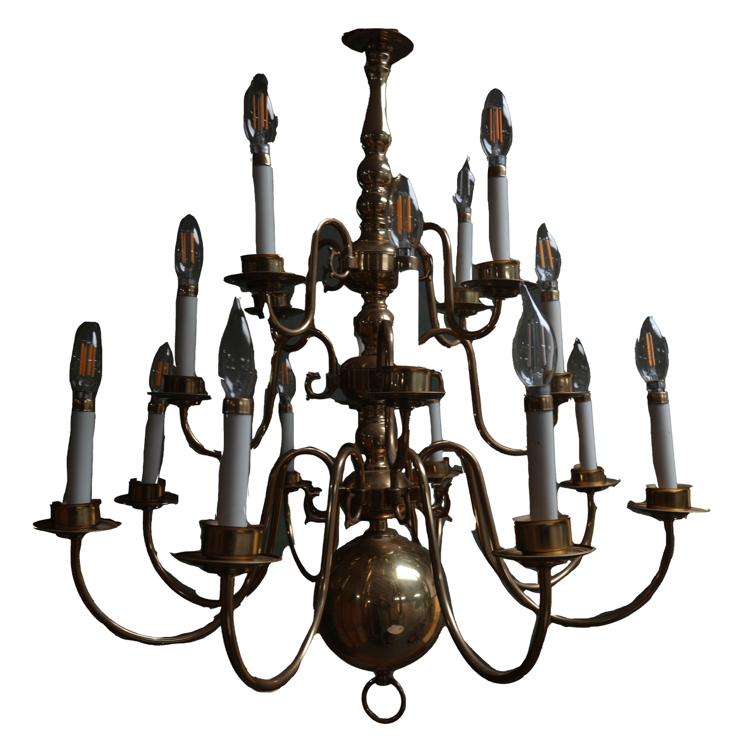 French Gold Antique Chandelier ZZ061