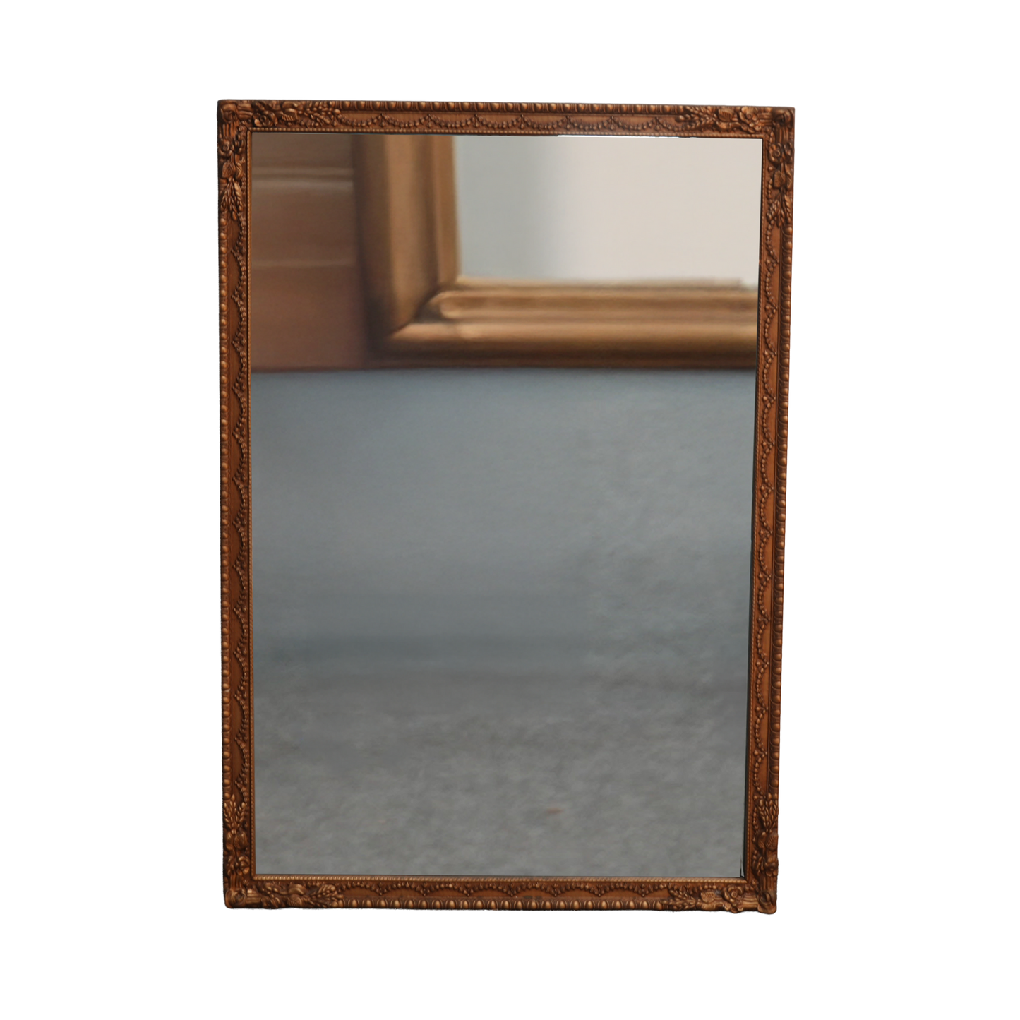 Antique Gold Mirror Vine Border ZZ008