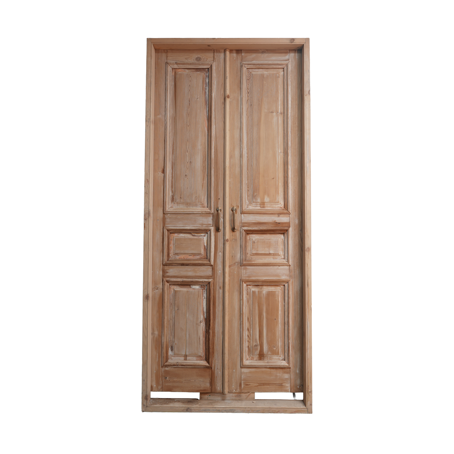 Double Raised Panel French Antique Door AA039