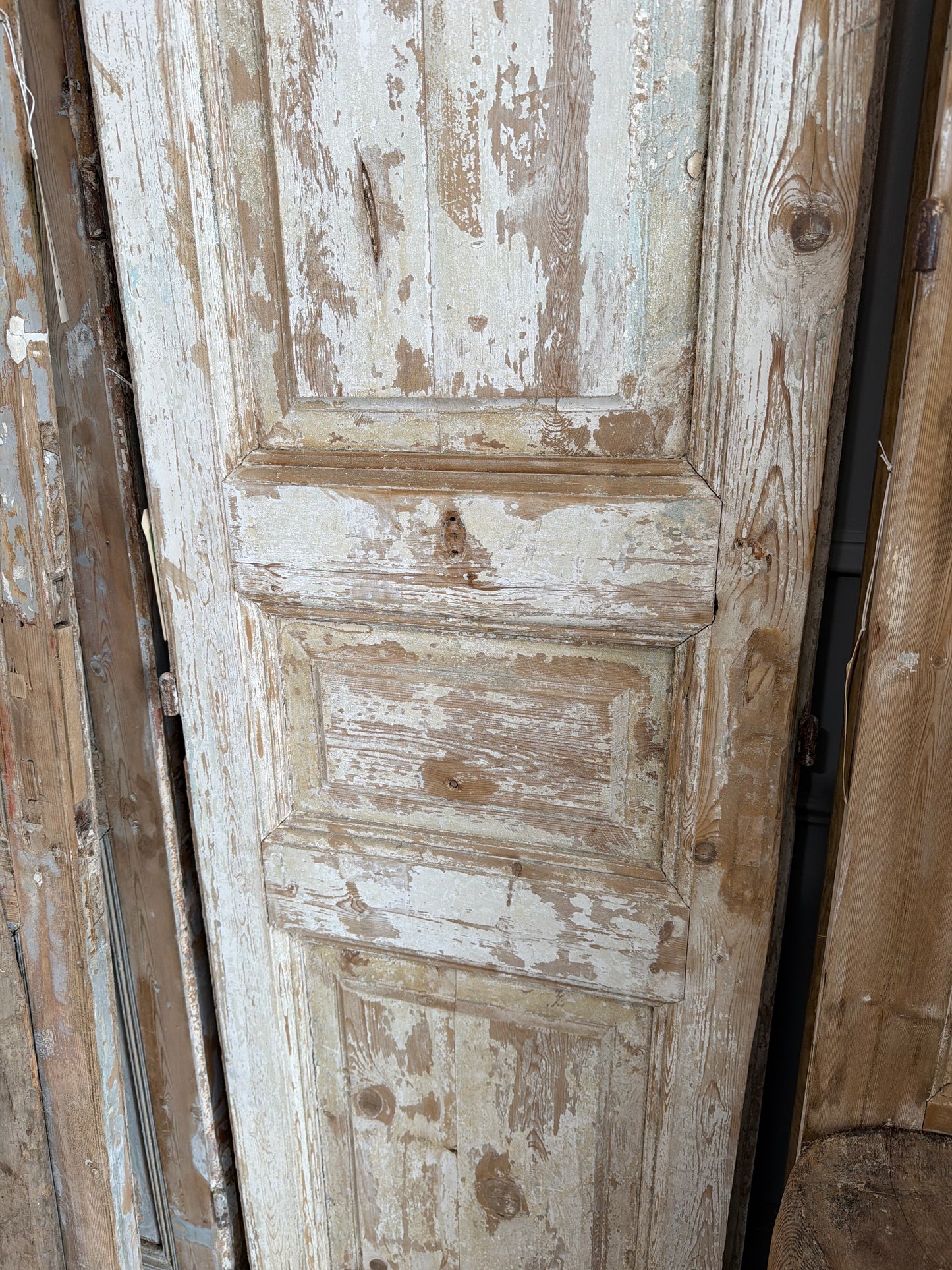 Double Inset Panel Antique Door AA049