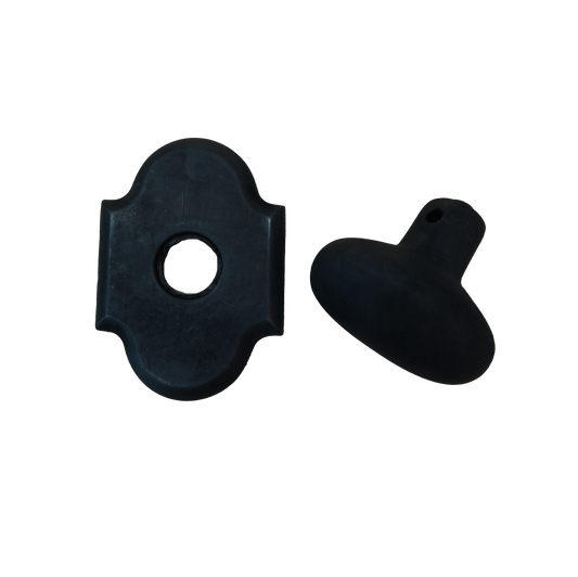 Baldwin Black Dummy Knob Emblem