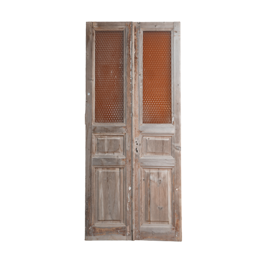 Double Glass Panel French Door AA003