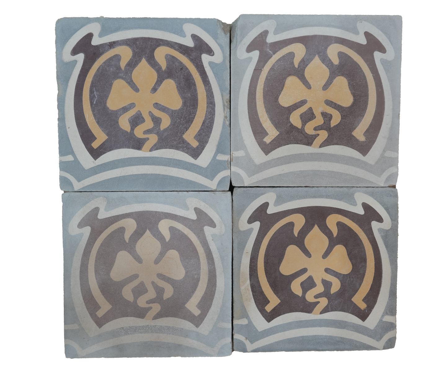 Zahra Emblem Encaustic Tile AB002