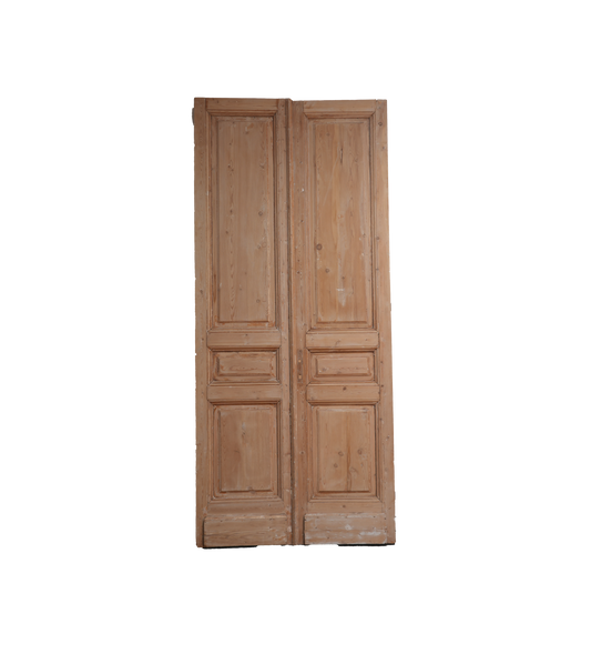 Double Inset French Antique Door AC005
