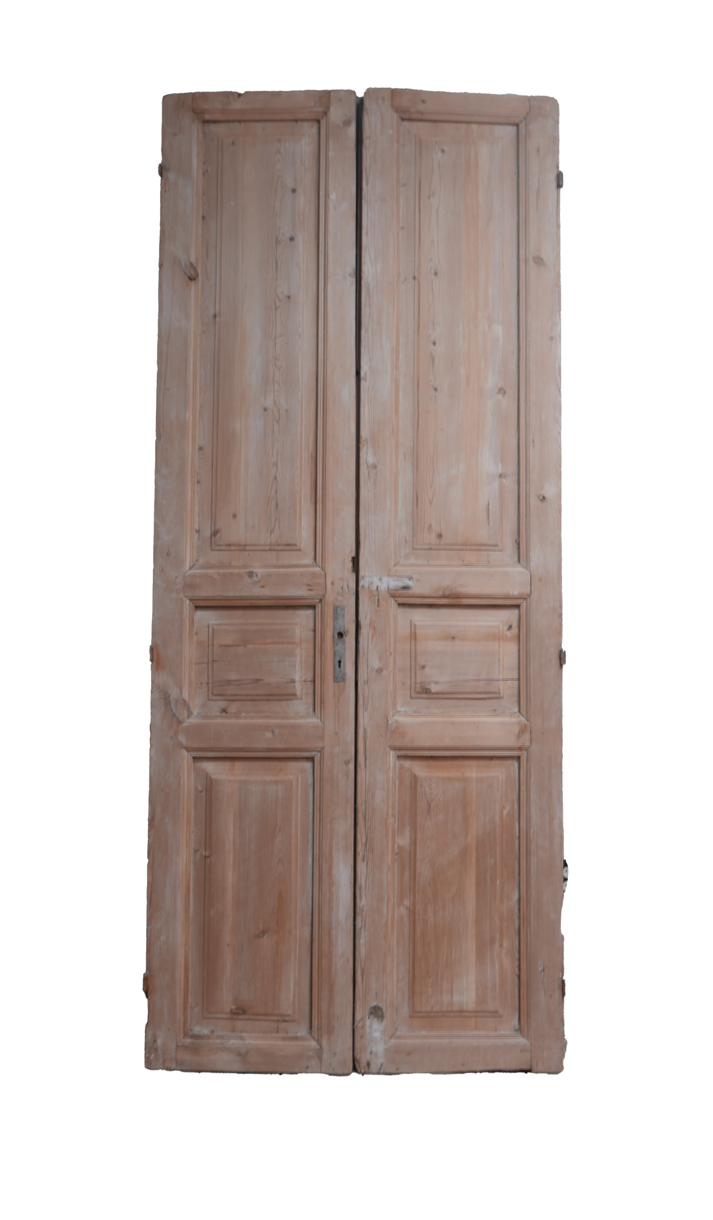 Three Raised Panel Antique French Door AG252