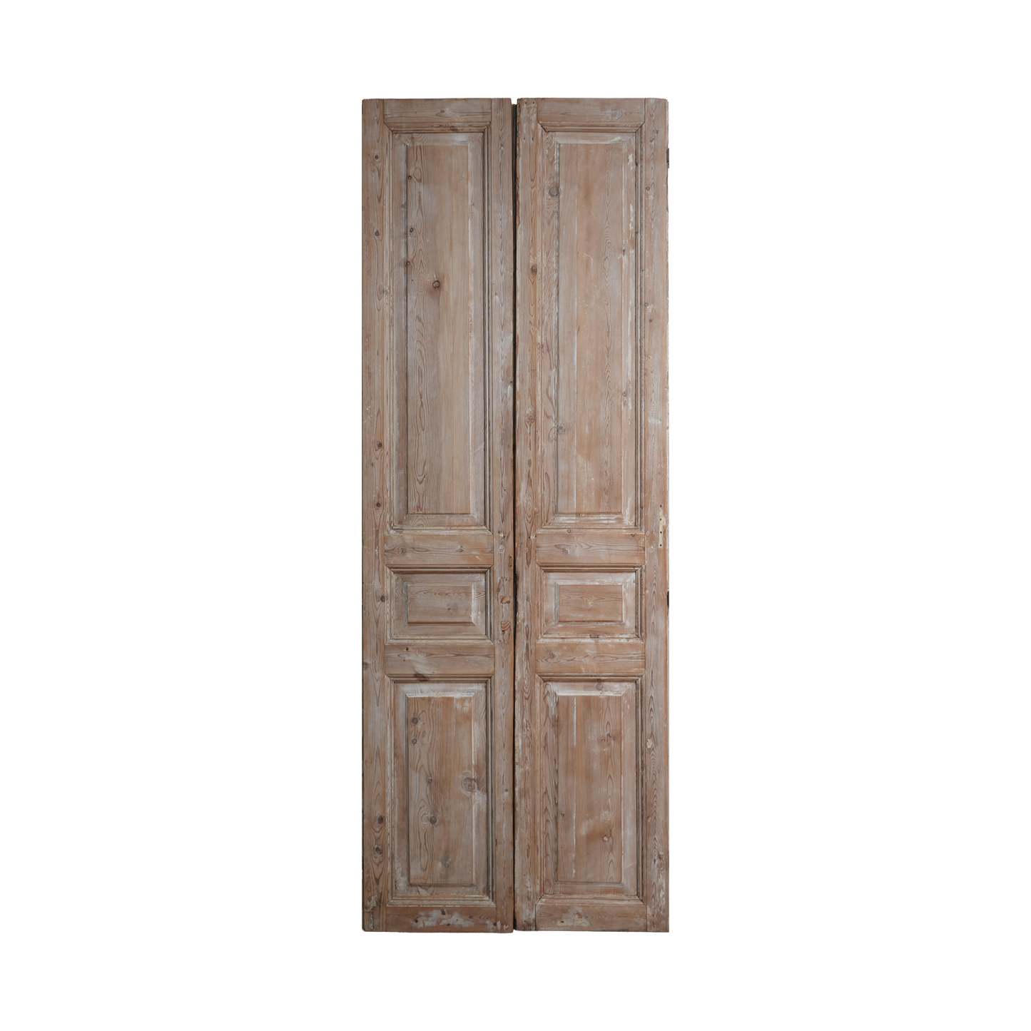 antique door white patina