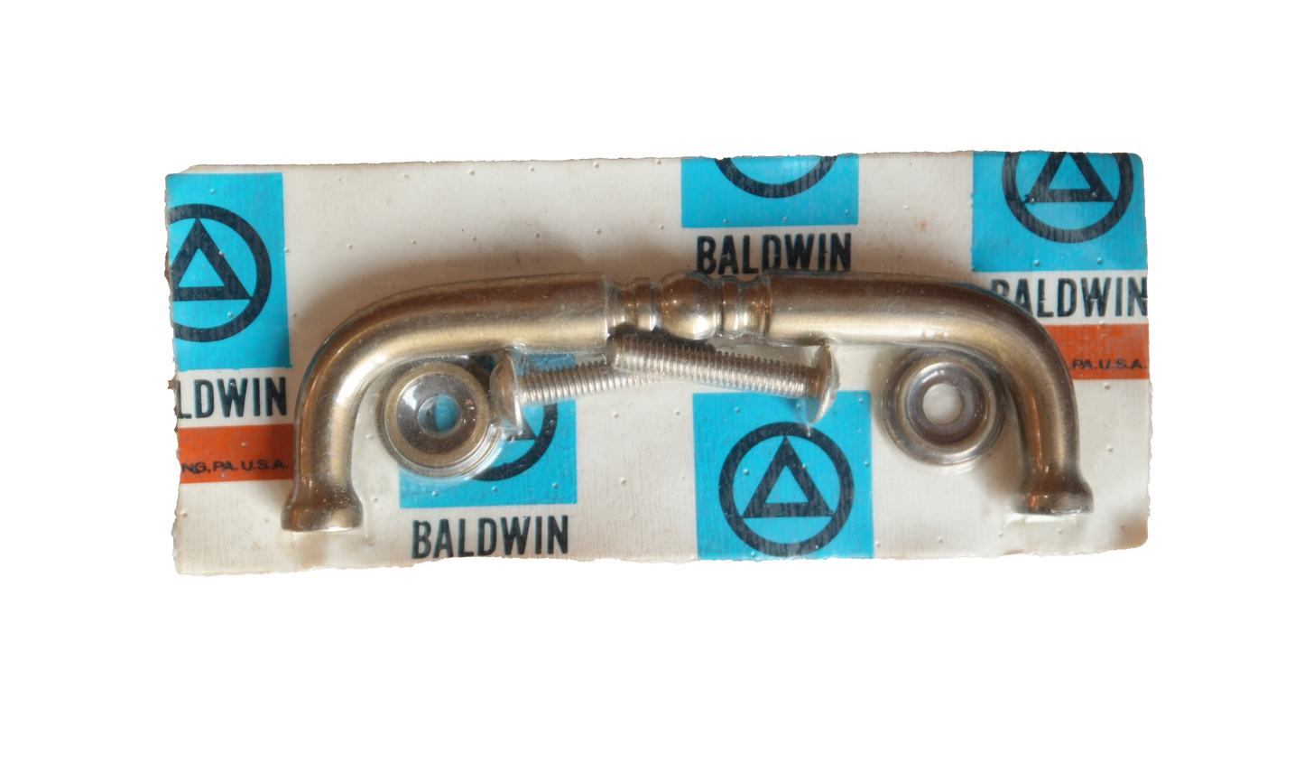 Baldwin Satin Brass Cabinet Pull ZZ048