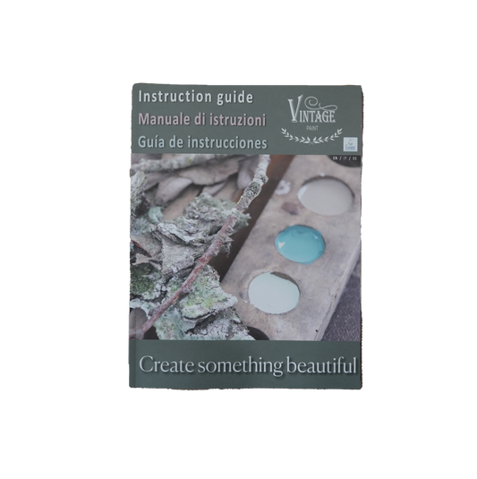 Vintage Paint Instructional Booklet AC007