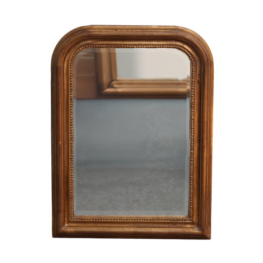 Antique Gold Mirror Small Louis Philippe ZZ015