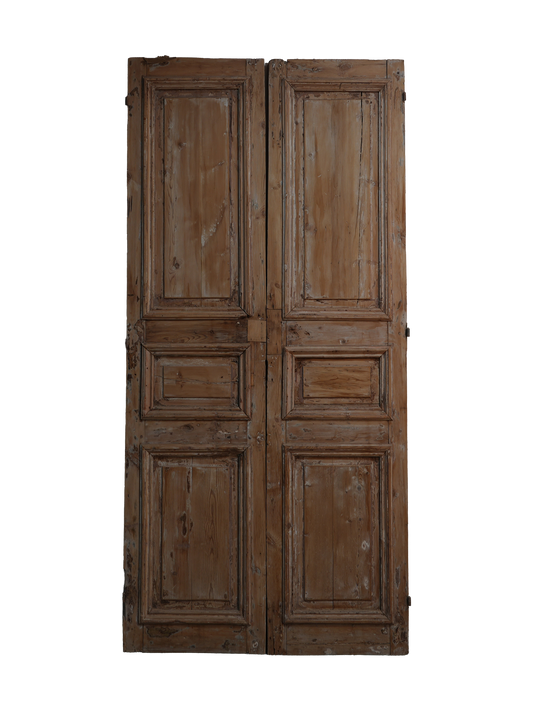 Double Raised Panel French Door AA033