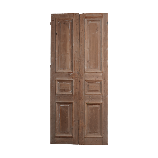 Double Raised Panel French Door AA044