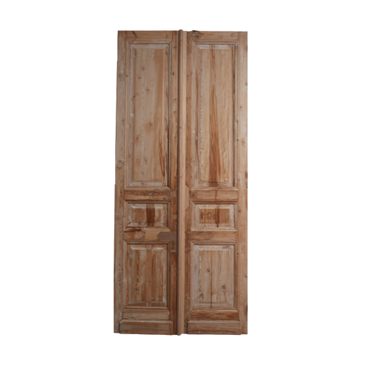 Double Inset Panel Door Pediment AA048