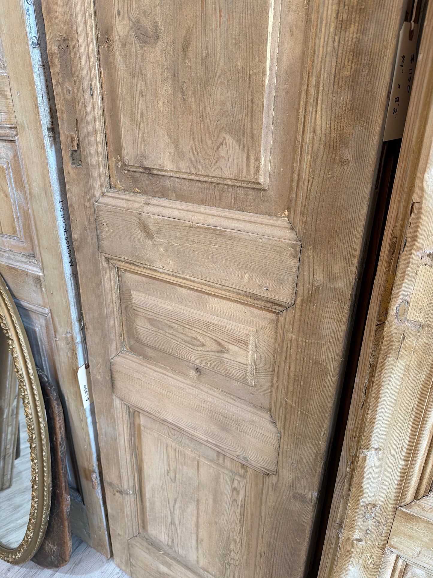 Double Inset Panel Antique Door AA009