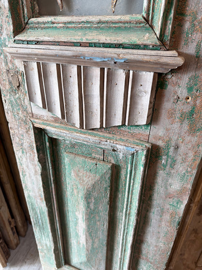 Double Iron French Antique Door AA018