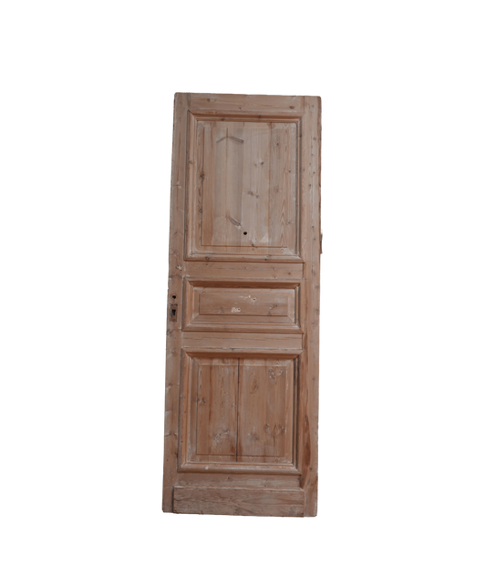 Single Raised Panel Antique Door AG001