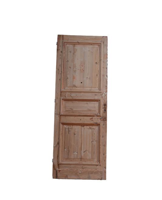 Single Raised Panel Antique Door AG001