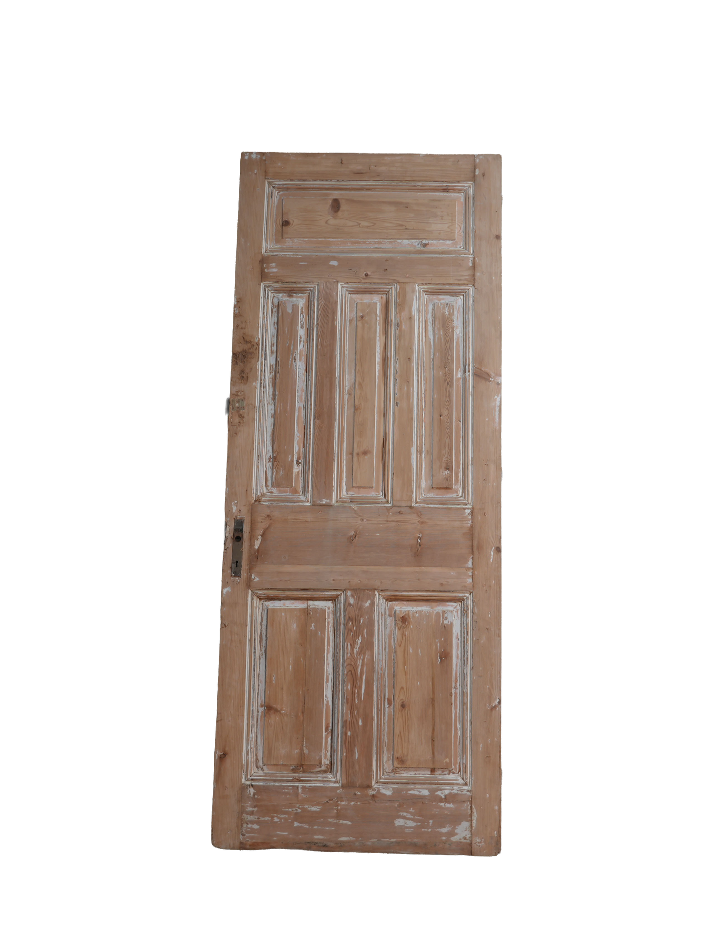 Single Inset Panel Antique Door AG022