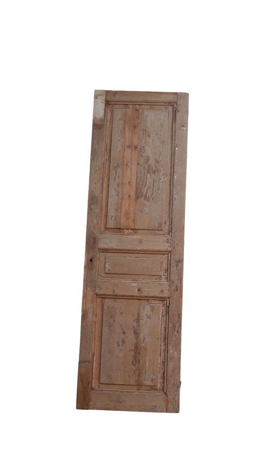 Single Inset Panel Antique Door AG027