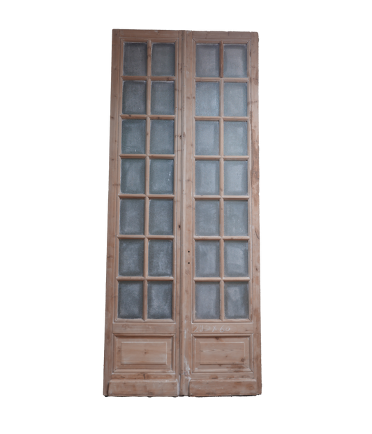 Double Glass Antique Door AG072