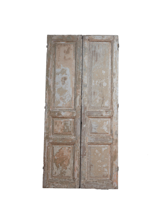 French Inset Panel Antique Door AG080