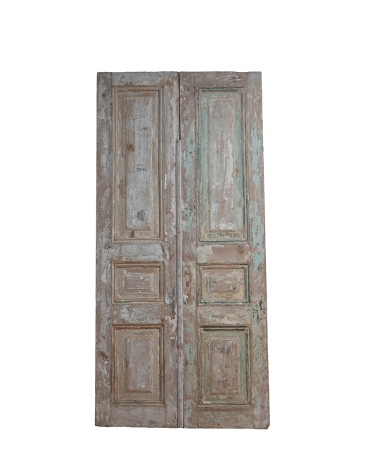 French Inset Panel Antique Door AG080