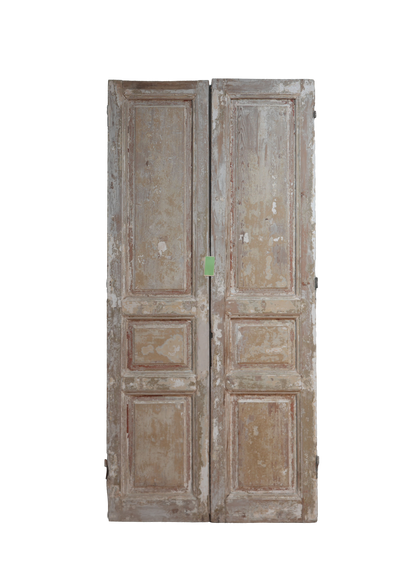French Inset Panel Antique Door AG081