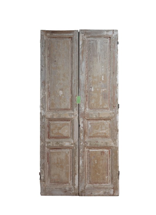 French Inset Panel Antique Door AG081