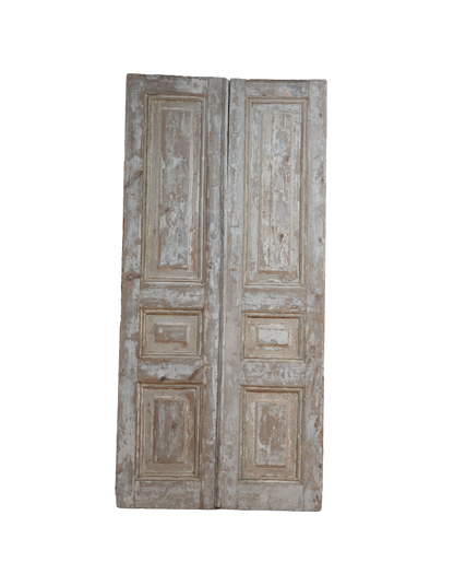 French Inset Panel Antique Door AG081