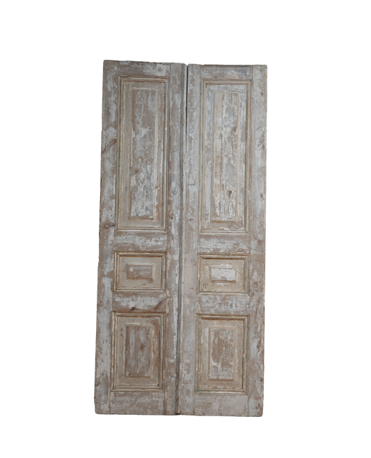 French Inset Panel Antique Door AG081