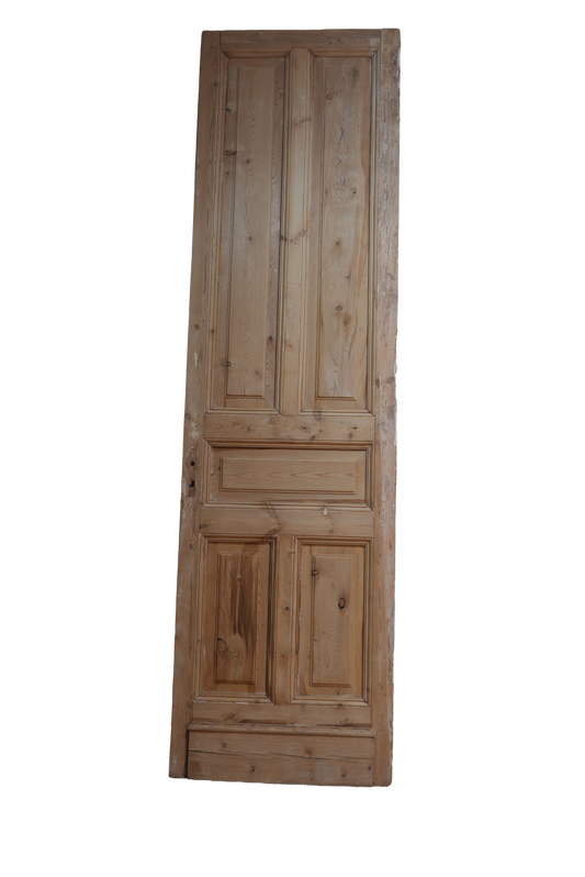 Single Inset Panel Antique Door AG088
