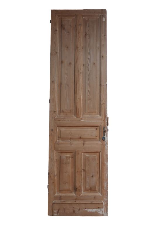 Single Inset Panel Antique Door AG089