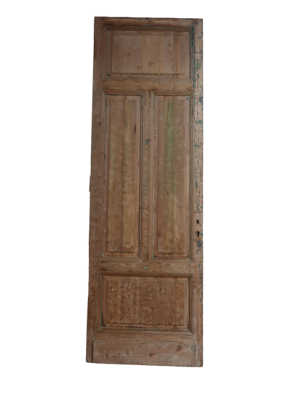 Single Inset Panel Antique Door AG090