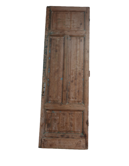 Single Inset Panel Antique Door AG090