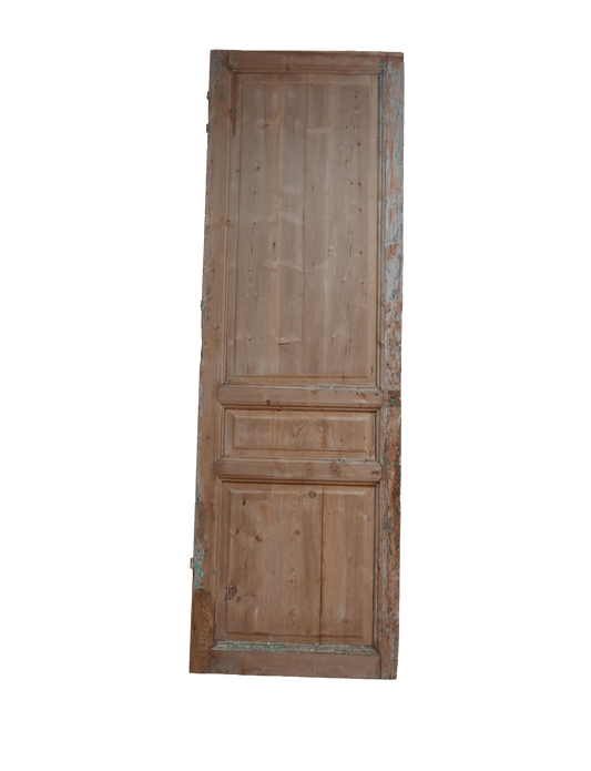 Single Inset Panel Antique Door AG091