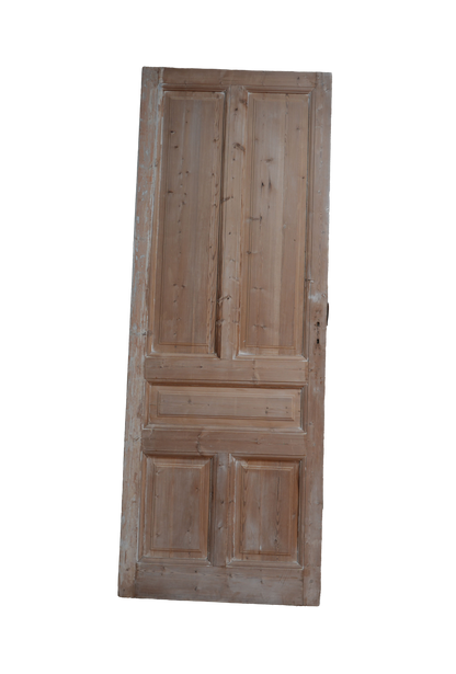 Single Inset Panel Antique Door AG092