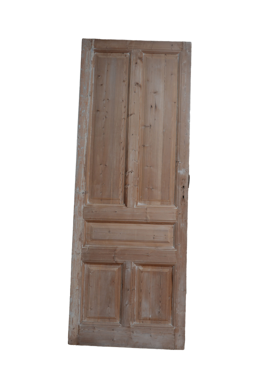 Single Inset Panel Antique Door AG092