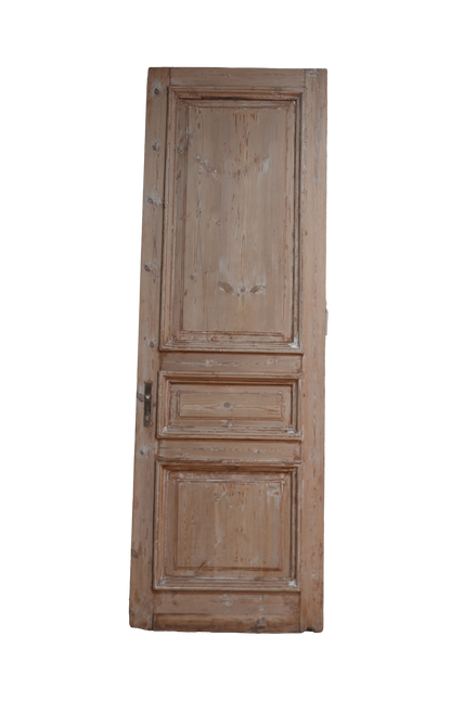 Single Raised Panel Antique Door AG096