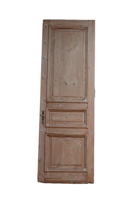 Single Raised Panel Antique Door AG096