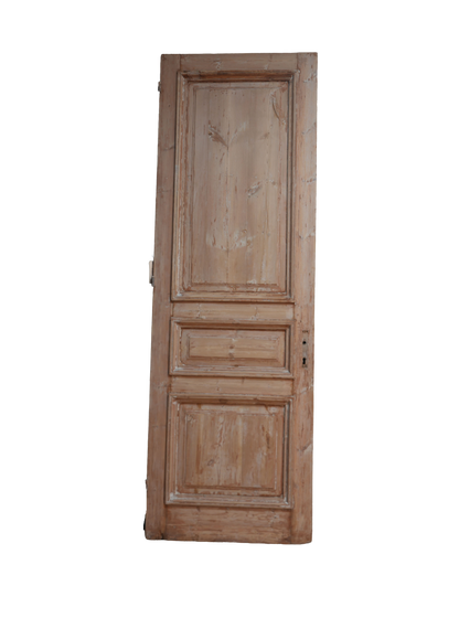 Single Raised Panel Antique Door AG096