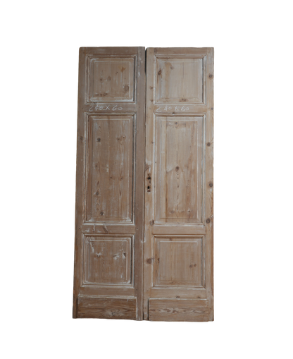 French Inset Panel Antique Door AG140
