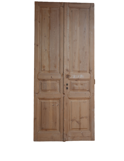 French Inset Panel Antique Door AG165