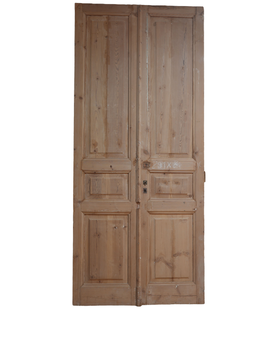 French Inset Panel Antique Door AG165
