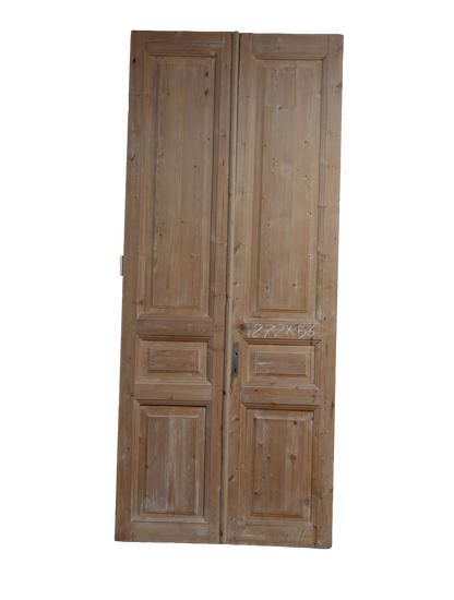 French Inset Panel Antique Door AG166