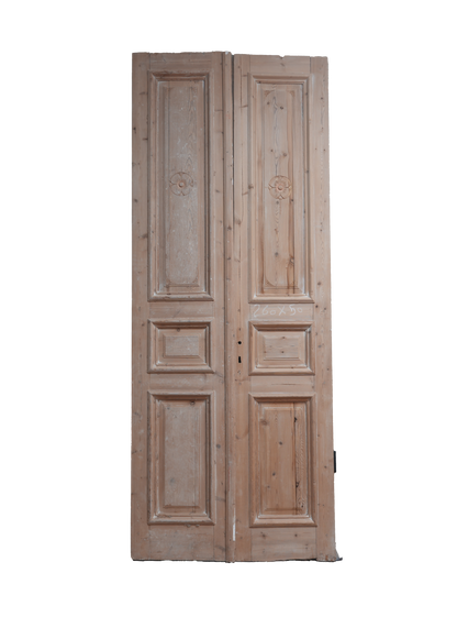 Three Raised Panel Antique Door AG203